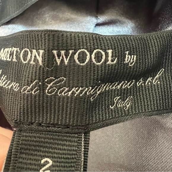 J. Crew Gray Hooded Melton Italian Wool Toggle & Zip Duffle Coat Size 2 - Picture 7 of 10